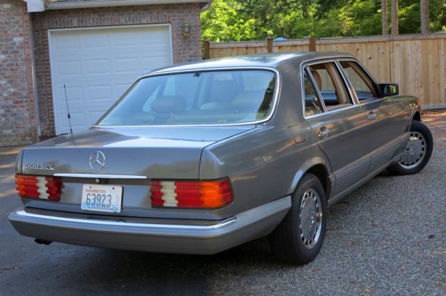 1986 mercedes 560sel - clean, great-driving boulavard cruiser