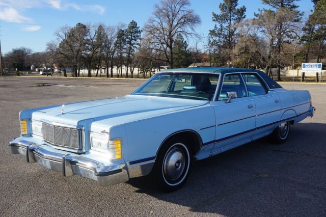 1977 mercury grand marquis 4dr hardtop - 86k miles - 460 v8 ford no reserve!