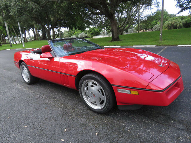 look@@ nice 1989 corvette convertible - 36k miles, clean carfax