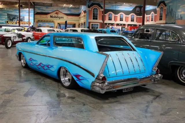 1957 chevrolet nomad custom - award winner/ featured in magazines