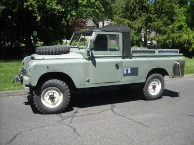 1968 land rover series iia series 2a nice original military model