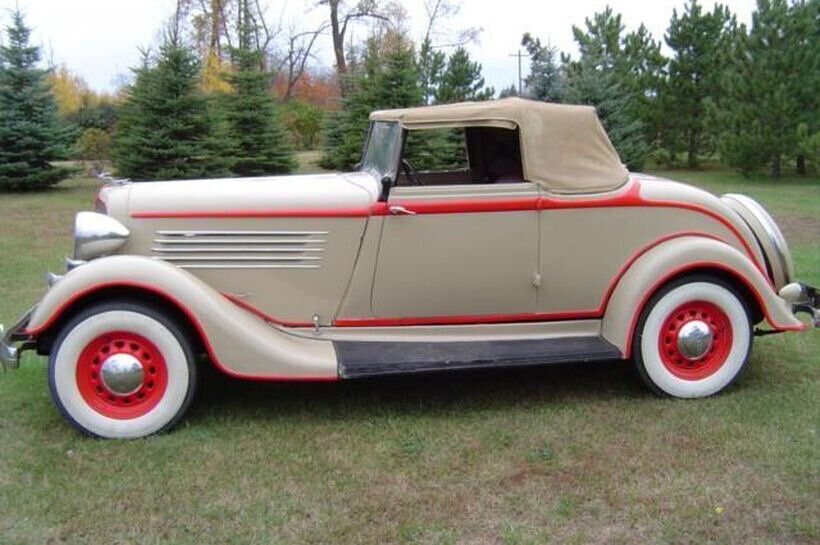 1934 chrysler ca convertible rumble seat coupe