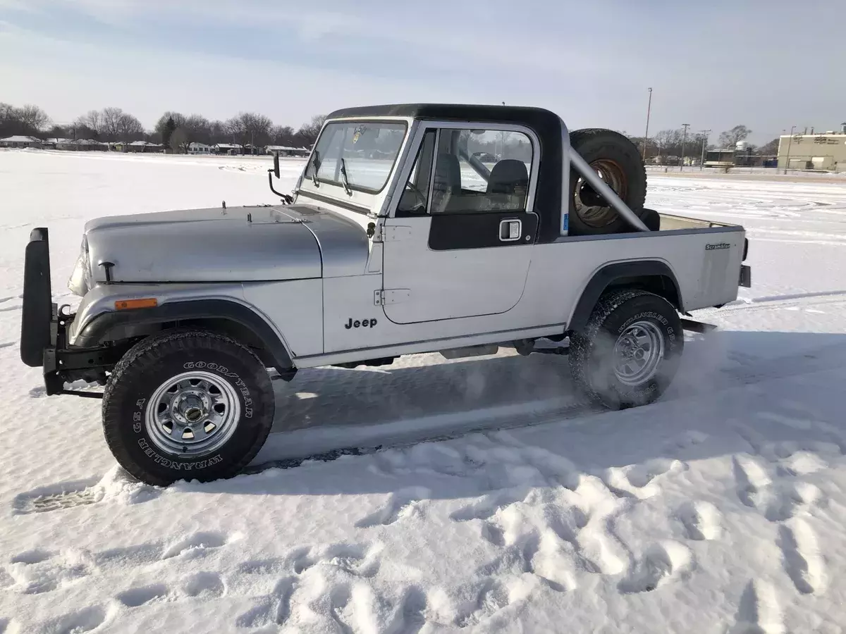 1984 jeep cj grey