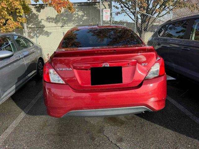 2019 nissan versa 1.6 sv