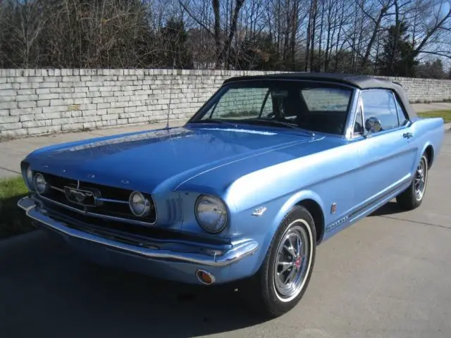 1965 ford mustang gt convertible 289 v8 auto w/ powersteering