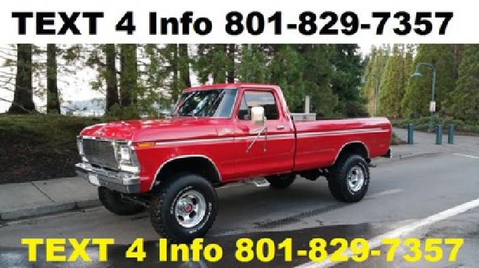 94985: 1978 ford f-250 ranger 4x4 in montrose, co