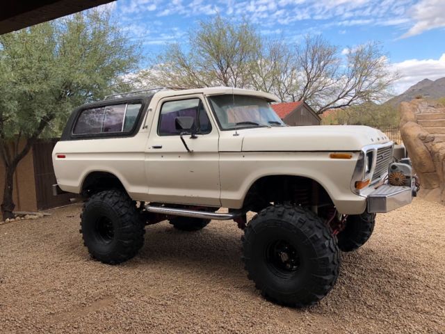 1978 ford bronco 4x4 massive lift new 40" tires/wheels