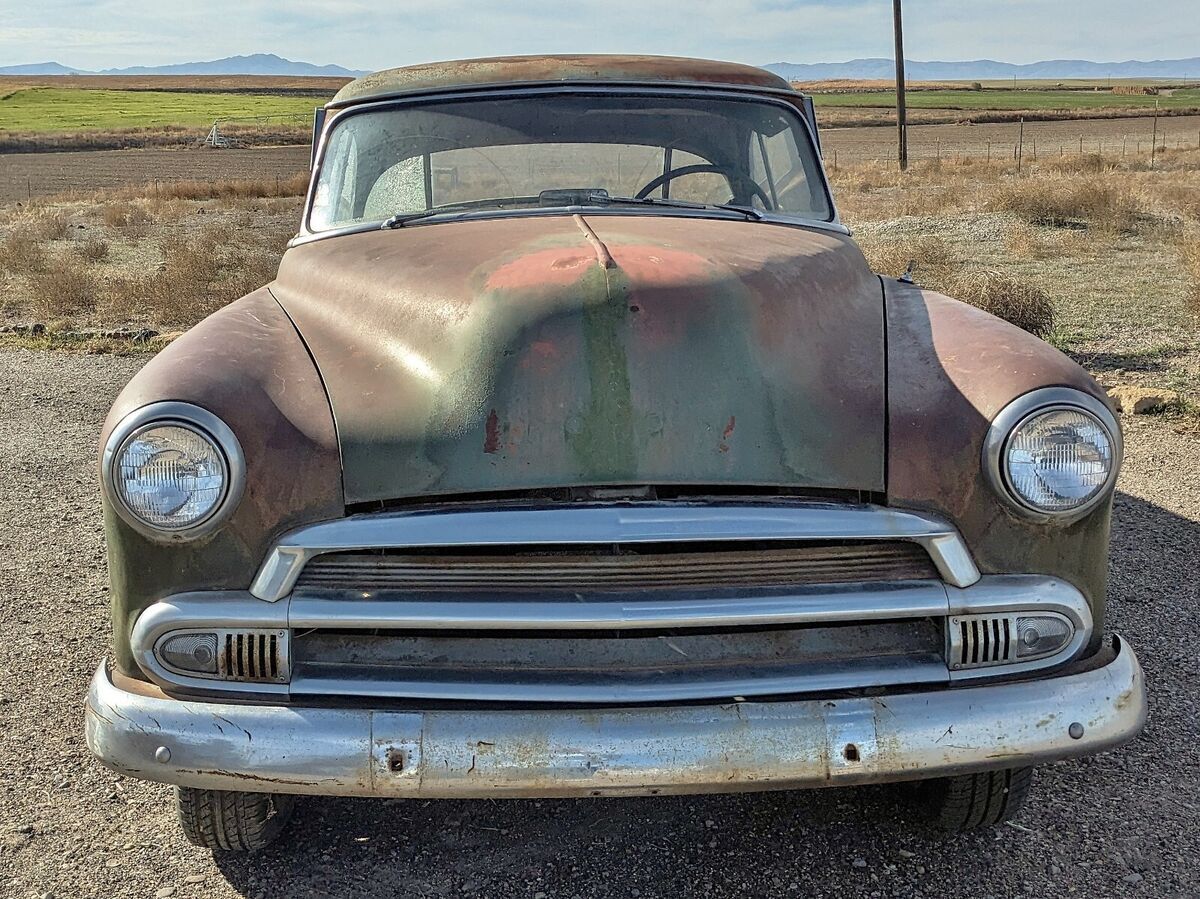 1951 chevy bel air 2 door hardtop clear title project car roller no eng trans