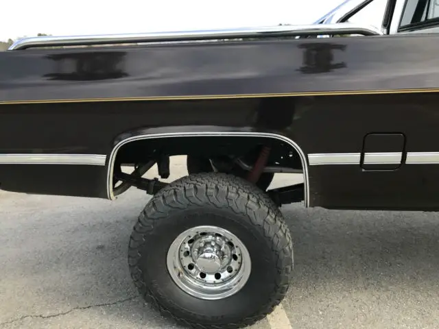 1985 gmc sierra clasic 2500hd 4x4 with 383 stroker mint! fall guy look-a-like