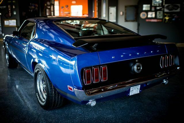 ford mustang blue with 9,999,999 miles, for sale!