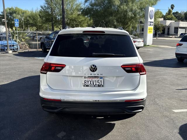 2022 volkswagen tiguan 2.0t s