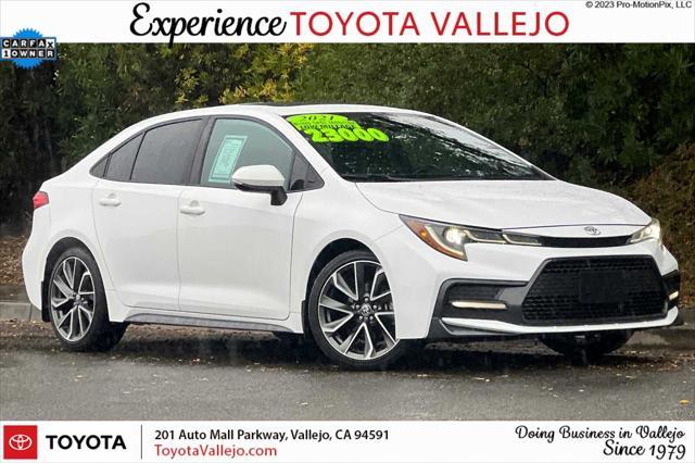 2021 toyota corolla se