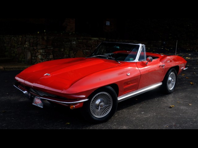 1964 chevrolet corvette sting ray 5404 miles red 350ci 4 speed