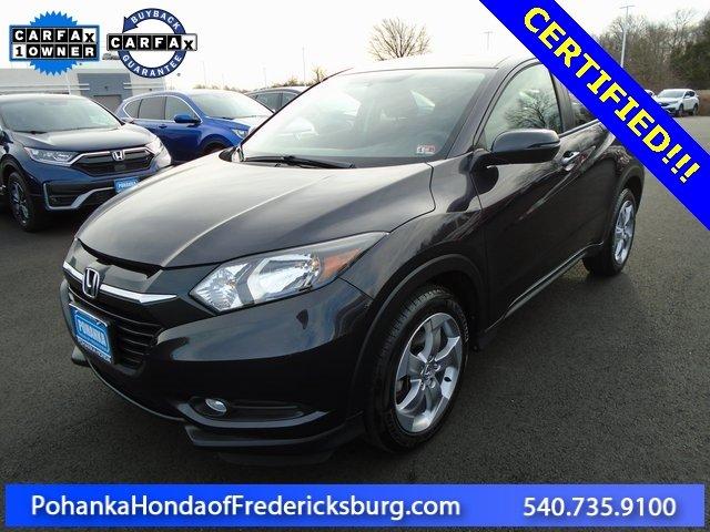 certified 2017 honda hr-v awd ex fredericksburg, va 22406 for sale in fredericksburg, virginia