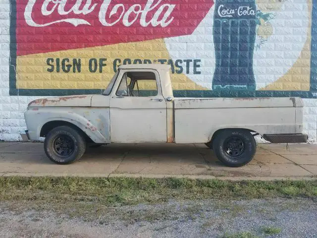 1966 ford f100 and giving a free 1999 mercury grand marquis no reserve auction