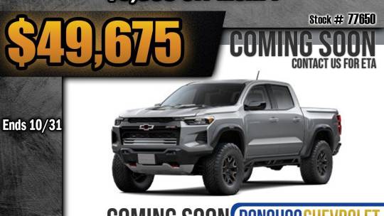 new 2024 chevrolet colorado zr2 crew cab short box 4wd