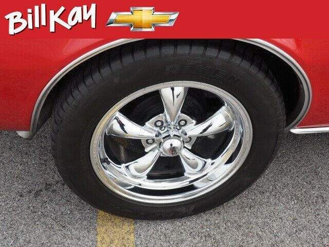 1968 chevrolet camaro convertible 11776 miles red coupe 4-speed manual