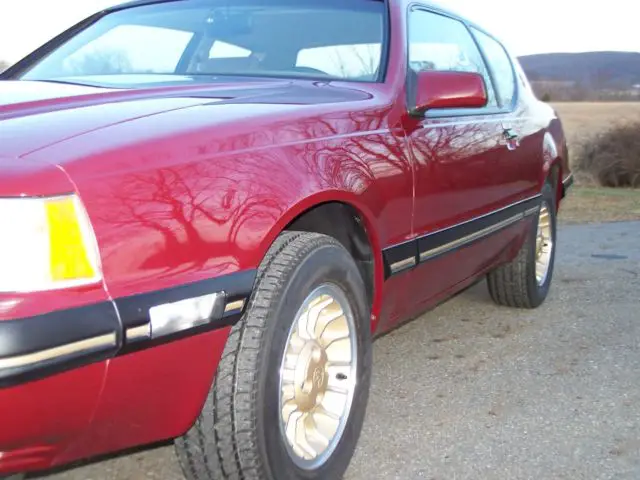 1987 mercury cougar 20th anniversary edt.***2700 original miles*** 5.0l like new