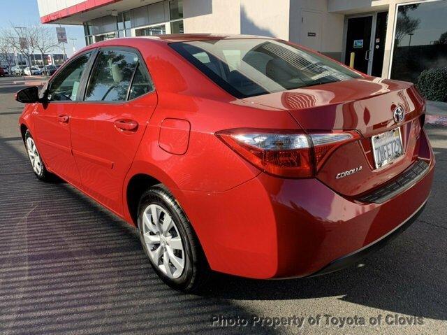used 2016 toyota corolla le sedan clovis, ca 93612 for sale in clovis, california