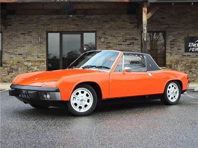 1973 porsche 914 phoenix red 2.2l restored no rust