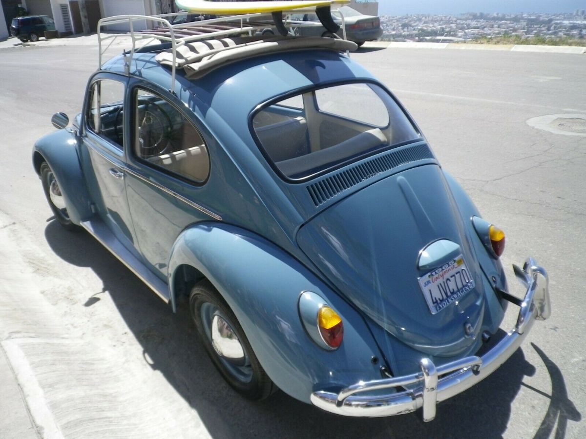 1965 vw bug rag/top