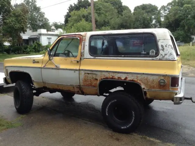 1979 chevrolet k5 blazer lifted on 35's v-8 350 automatic a/c cheyenne c10 k30