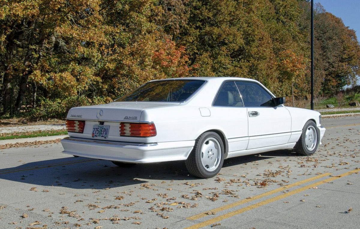 1989 mercedes-benz 560sec w/amg parts