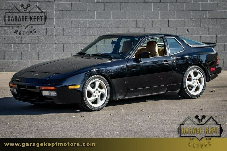 1986 porsche 944 turbo black coupe 2.5l i4 turbo 135336 miles