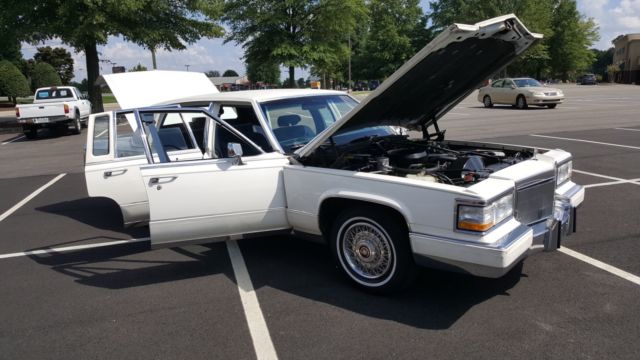 1991 cadillac brougham in great condition, rare blue velor interior, 5.7 v8