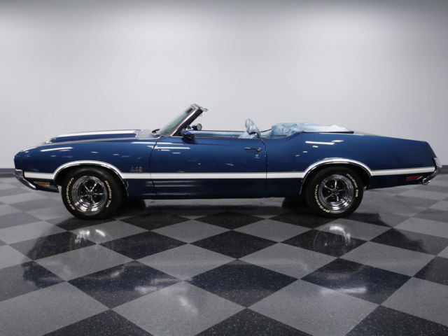 true 442, #'s match 455 v8, his/hers shifter, a/c, correct colors, very nice, a+