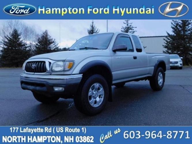 2001 toyota tacoma base 2dr xtracab 4wd sb for sale in north hampton, new hampshire