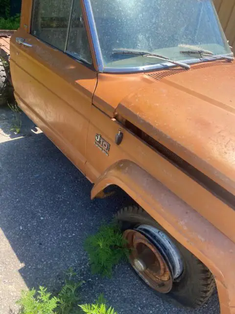 1978 jeep j10 pickup brown 4wd manual beige