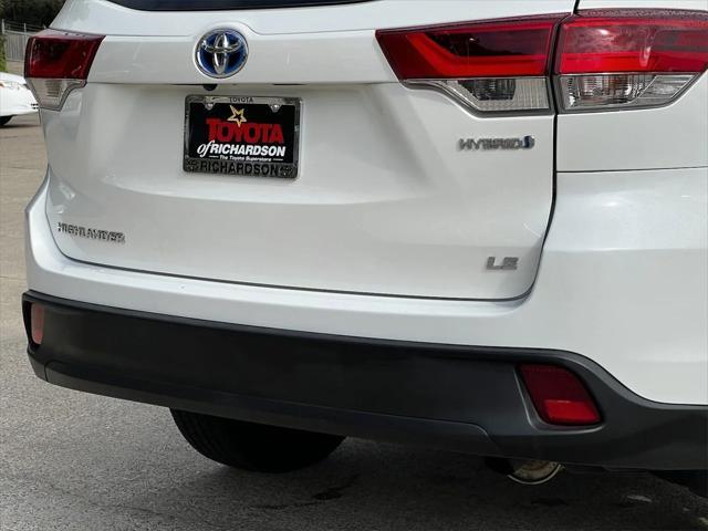 2018 toyota highlander hybrid le