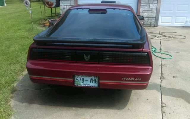 1986 pontiac trans am project