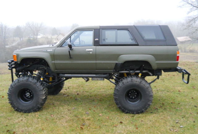 custom 1988 toyota 4runner sr5 sport utility 2-door - chevy 350/350