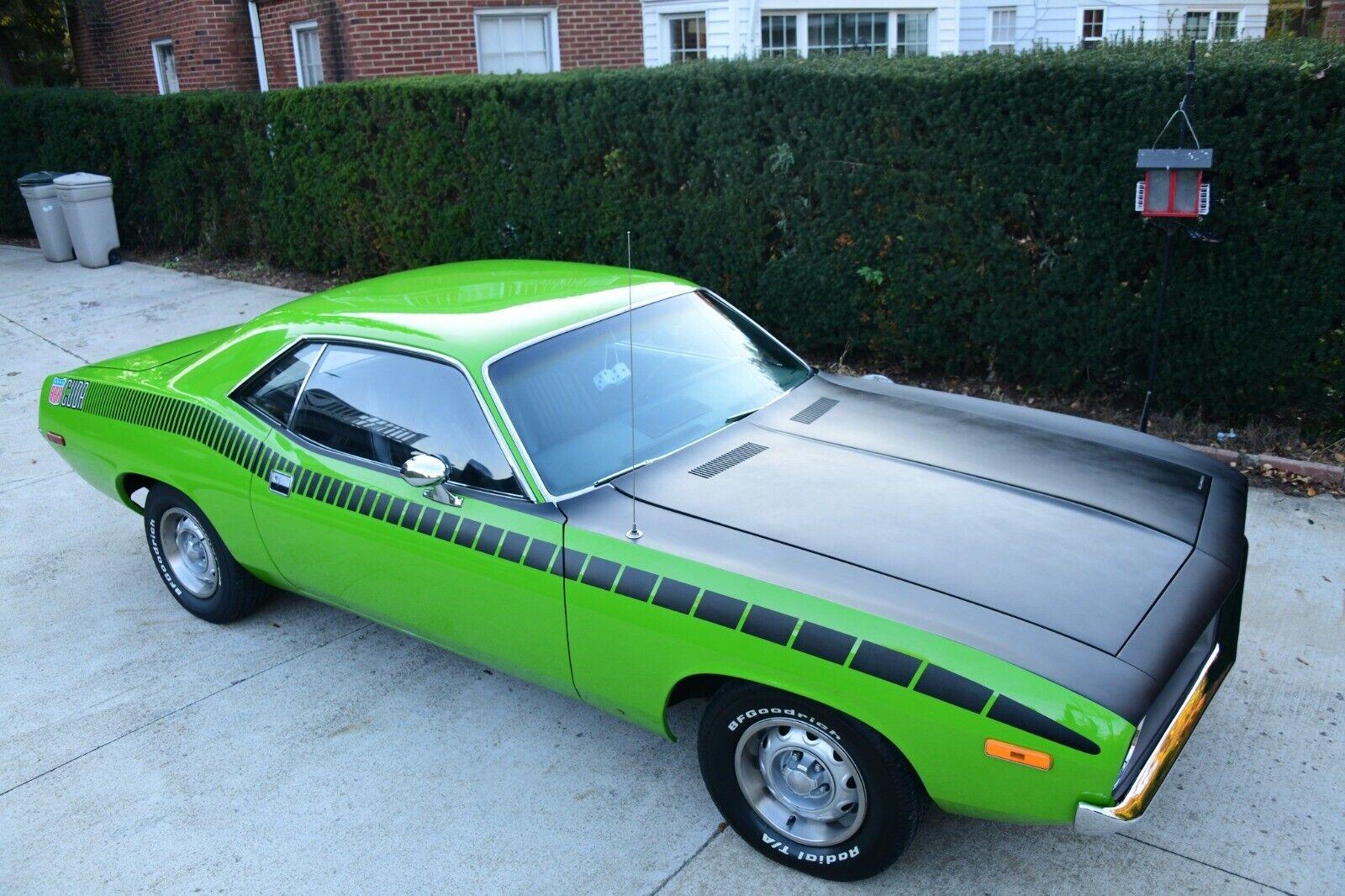 1972 plymouth barracuda 225 slant six 6 cyliner