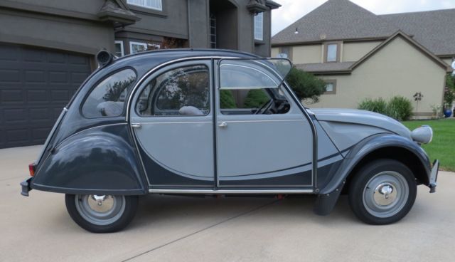 citroen 2cv6 charleston - 12,917 original miles - beautiful original fournet car