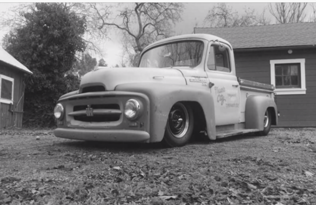 1955 international hot rod pick up, rat rod, patina shop truck
