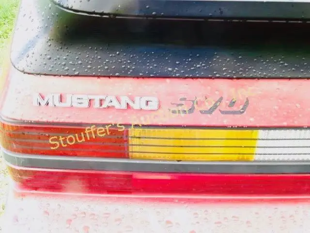1984 ford mustang svo turbo only 89,000 miles garage kept