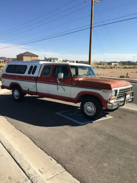 1978 ford ranger xlt f-350 camper special, one owner, 64k original miles