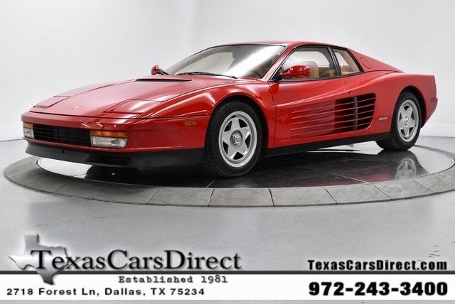 1987 ferrari testarossa coupe