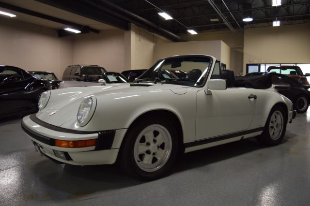 1987 porsche 911 carrera cabriolet 14k miles collectible quality