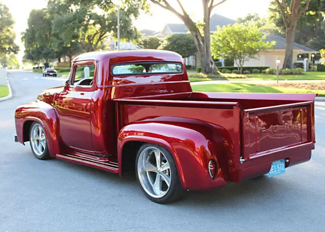 frame off nut & bolt $125k restoration - 1956 ford f100 custom pickup - 1k mi
