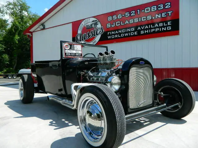 1928 ford model pickup truck roadster steel body hot rod