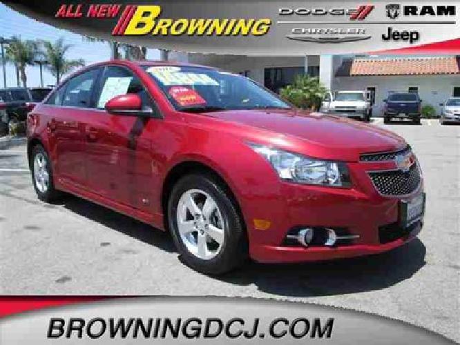 2011 chevrolet cruze lt w/1lt in norco, ca