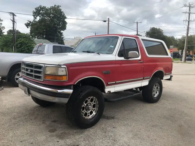 1992 ford bronco custom eddie bauer xlt 5.8l