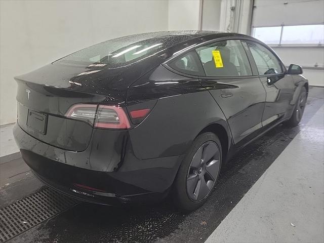 2022 tesla model 3 standard range