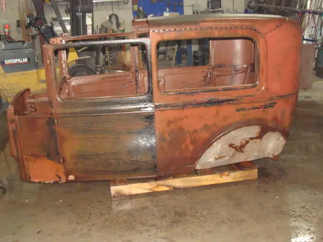 1931 ford model a tudor body, fenders, new wood, title, new running boards
