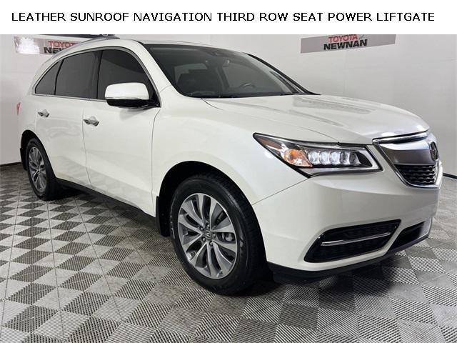 2016 acura mdx 3.5l acurawatch plus package