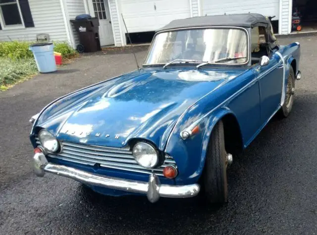 classic 1967 triumph tr4a - no reserve!